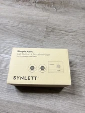 SYNLETT Caregiver Pager Wireless Call Buttons for Elderly Monitoring SOS Alert