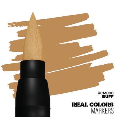 AK Interactive RCM008 Real Colors Markers Buff