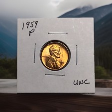 1959 P Lincoln Memorial Cent UNC