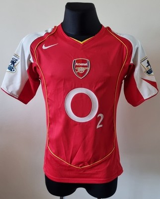 Arsenal 2004 - 2005 Home football Nike shirt #14 HENRY size Small