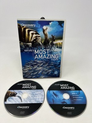 Nature's Most Amazing Events 2-DVD OOP 2009 Discovery Channel Animals Outdoors
