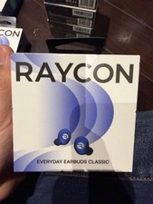 Raycon Everyday Earbuds Classic Bluetooth Wireless with Microphone - Blue