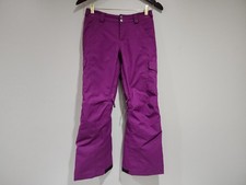 Burton DryRide Elite Ski Pants Girls Medium Purple Insulated Snowboarding Winter