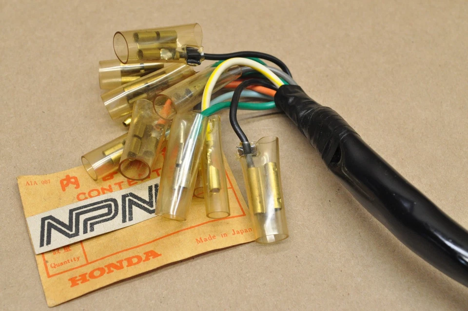 Arnés de cableado de subcables Elsinore 32105-358-000 nuevo de stock Honda MT250 K0-1976 Foto 3 de 4