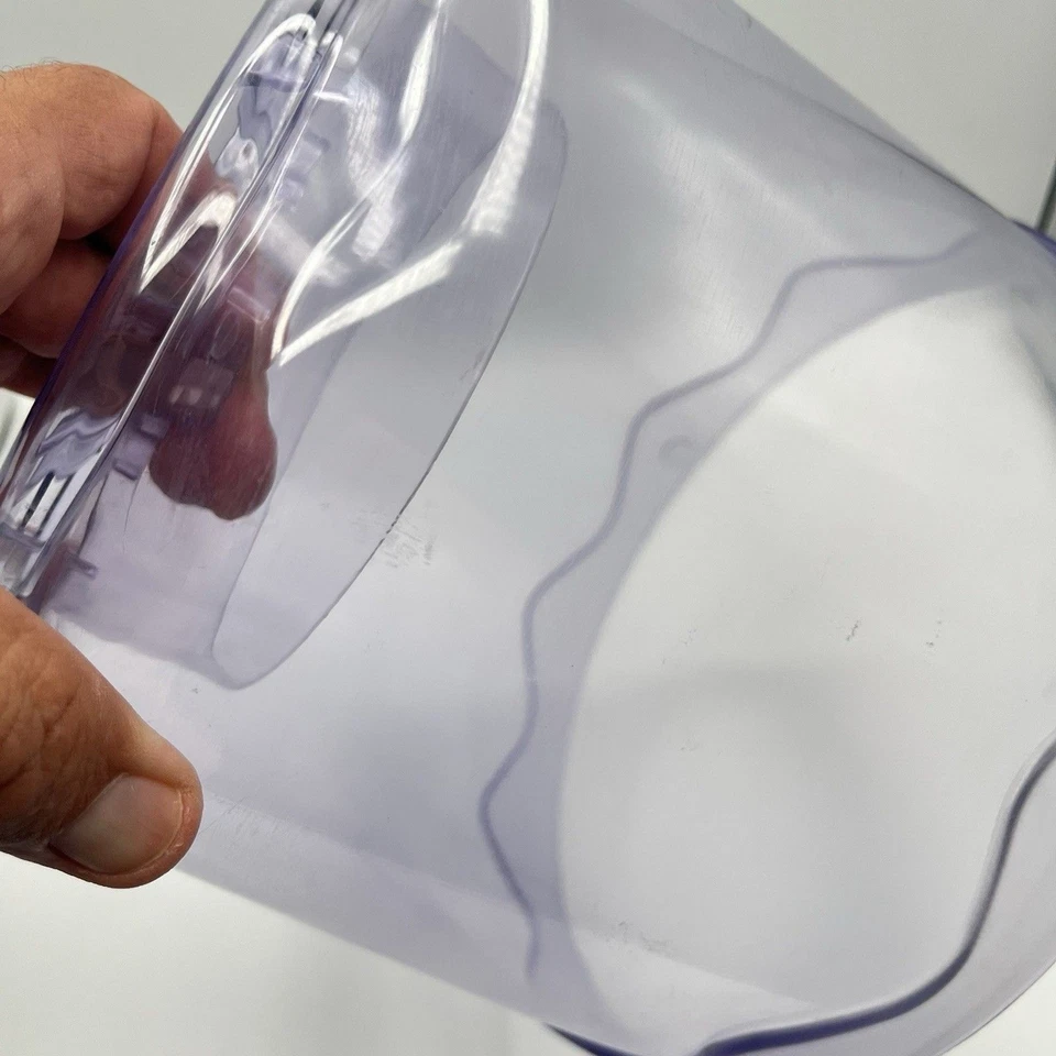 CUISINART HELADERA-20 YOGUR SORBETE 1,5 QT TAPA TAPA TAPA SUPERIOR TRANSPARENTE Foto 4 de 4