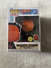 Funko Pop! Figura comercial exclusiva de Madara Uchiha Naruto Shippuden #1278 GITD