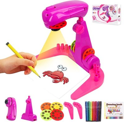 Kids Projection Drawing Toy Smart Drawing Projector Toys Trace and Draw