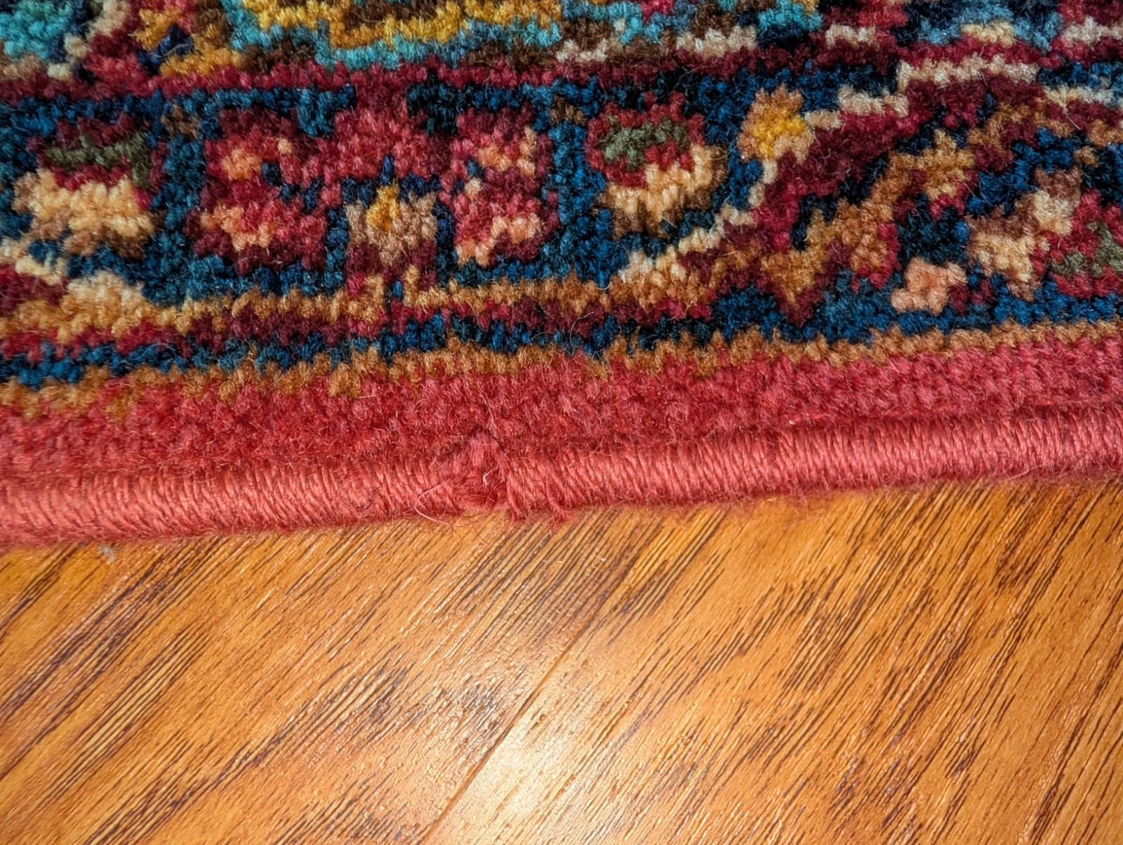 Karastan Vintage Kirman Wool Rug Large 6x9 Professionally Cleaned Estate Find