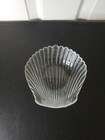 Vintage Arcoroc Coquillage Clear Glass Platter Shaped Like a Sea Shell — photo 1