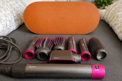 Dyson Airwrap Multi-Styler mit Aufsätzen & Aufbewahrungsbox Grau/Pink