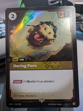 Riftbound English Daring Poro 210/298 Nexus Night Promo Foil