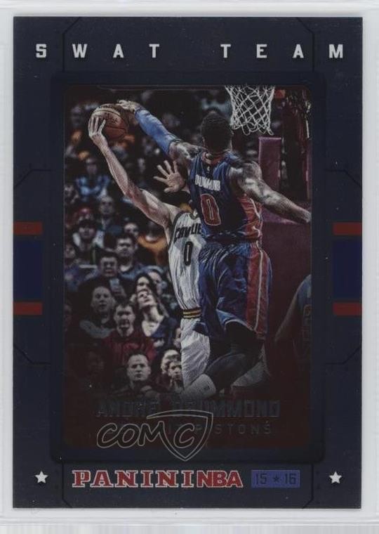 2015-16 Panini NBA (International) Swat Team Andre Drummond #5 0c4