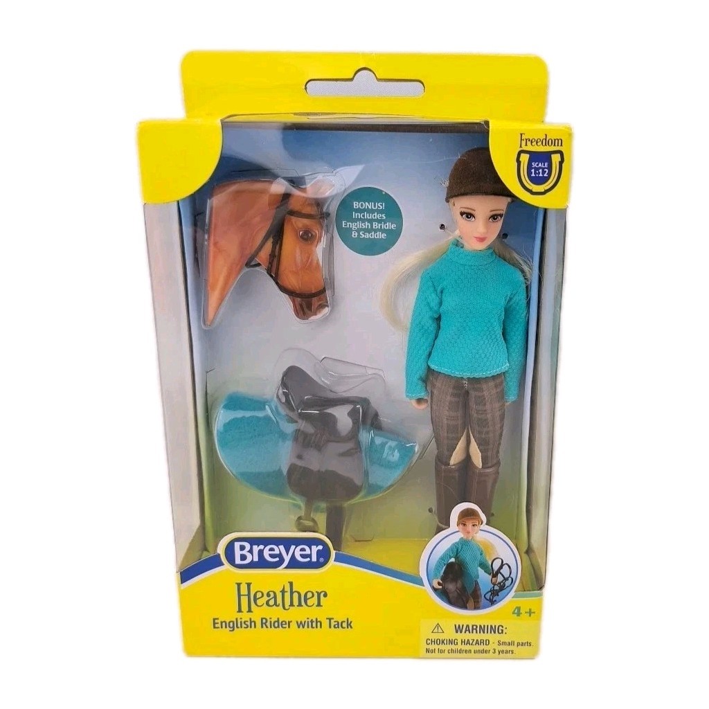 Breyer Heather English Rider with Tack Freedom Series Doll S