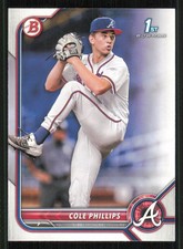 2022 Bowman Draft #BD90 Cole Phillips