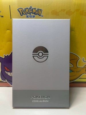 New Pokemon Card Game Coin Album Collection Folder TCG collection sealed