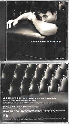 ENRIQUE IGLESIAS  Addicted  promo CD single with PicCover