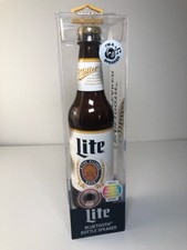 Miller Lite Bottle with Built in Bluetooth Speaker Limited Edition Multi-Color