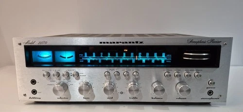 Vintage Marantz Stereo Receiver Model 2270, New LEDs, Serviced & Cleaned