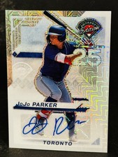 ⚾2025 Panini JoJo Parker Holo Prospect Ticket Signatures Mojo /25 🔥 Blue Jays