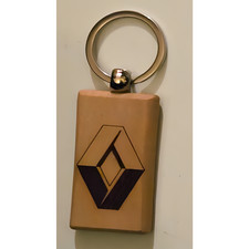 Wooden Car Logo Keyring  Audi, Hyundai, Ford, Kia, Jeep, Toyota, Renault, Subaru