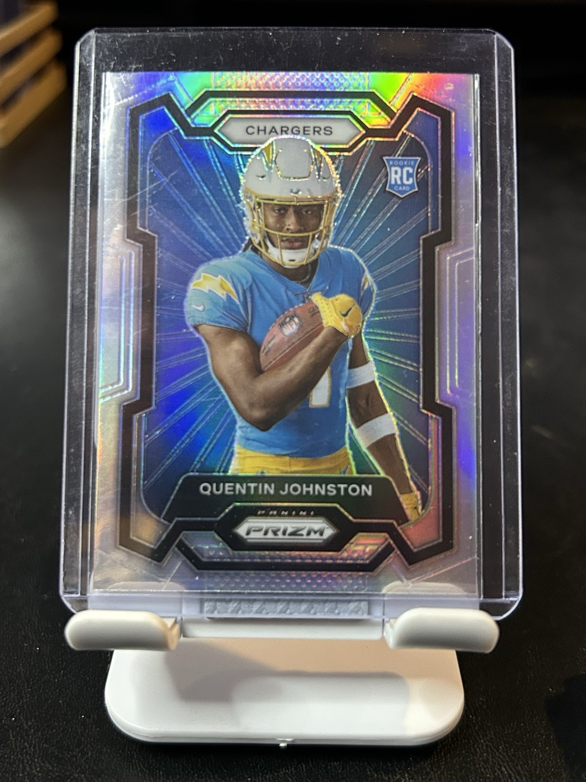 2023 Panini Prizm - Rookie Variation Quentin Johnston #307 Silver Prizm (RC)