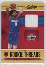 2020 Panini Absolute Memorabilia Rookie Threads Level 1 Daniel Oturu #RT-DOT 3g6