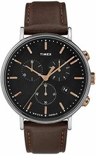 New Timex Fairfield TW2T11500 Chronograph Men's