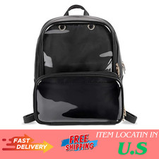 Ita Bag Double Window Candy PU Leather Backpack Kawaii Pins Bag with insert