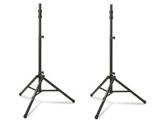 2x Ultimate Support TS-100B Air-Powered Lift-Assist Tripod Speaker Stand Pair 