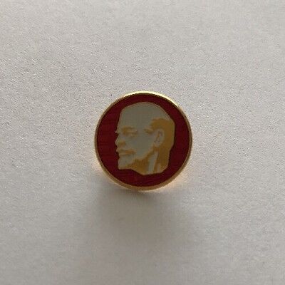 Vintage Soviet Russian USSR Communist Vladimir Lenin Pin Badge 3 pcs