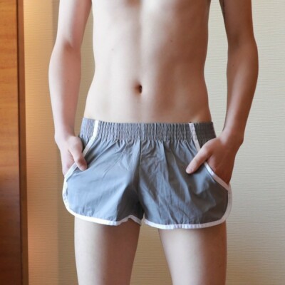 Men's Underwear Casual Sports Home Pants Small Slit Breathable Arrow Pants