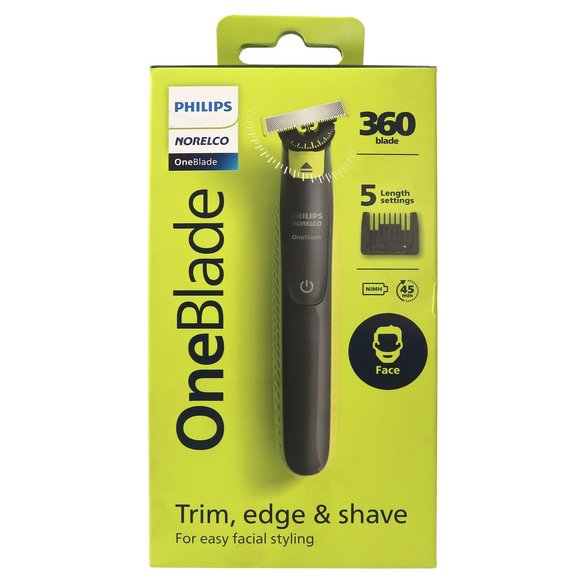Philips フィリップス Norelco OneBlade 360 フェイス Philips Norelco OneBlade 360 Face, Electric Razor and Beard
