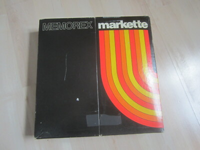 ULRTARAR !!!  44 Memorex Markette Marketten große Disketten von 1975 Diskette
