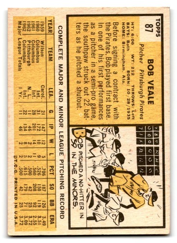 1963 Topps #1-576 Baseball You Choose, Complete Your Set Jim Bunning Ashburn - Picture 94 of 356