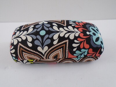 Vera Bradley Paisley Eyeglass Case Vera Bradley Soft Readers Glasses Case Blue Green Paisley  main image 3