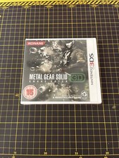 Metal Gear Solid Snake Eater Nintendo 3DS PAL Region Brand New Sealed RARE