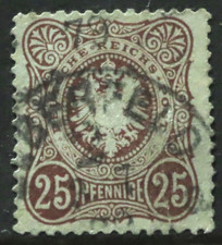 Germany 1875 25pf SG 35 Used cat £30