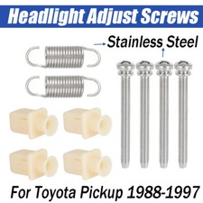 Headlight Adjust Screws Kit For Toyota LN50 85 LN106 4Runner Migthy-X 1988-1997