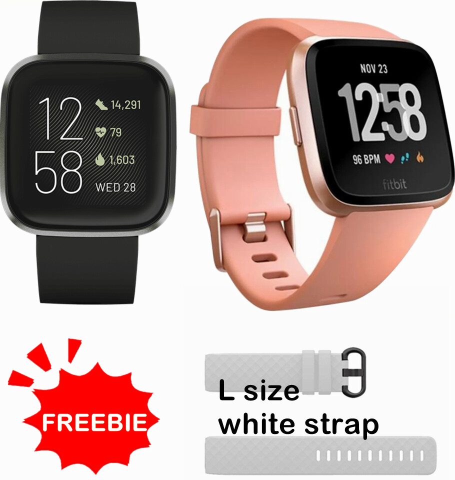 Fitbit Versa Smart Bracelets motion detection Fitness Tracker -S & L Sizes