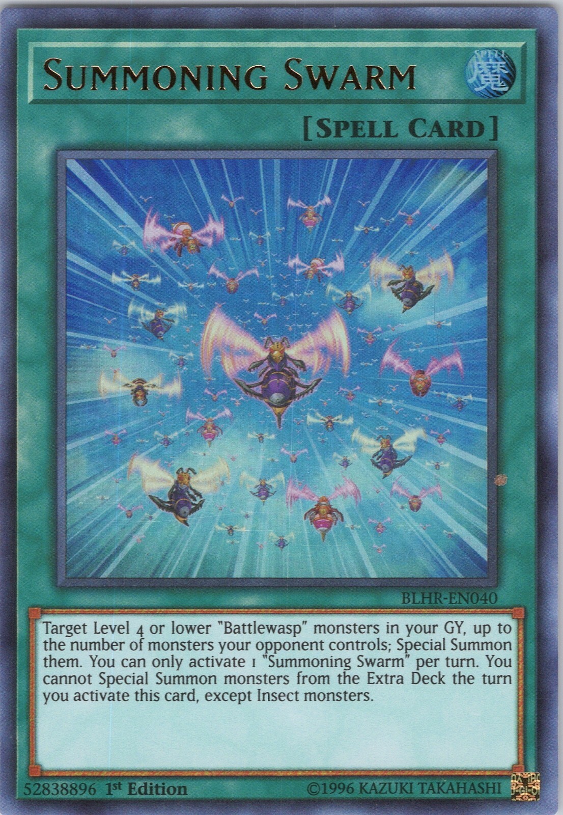 Summoning Swarm MP BLHR 1st Battles of Legend: Hero's Revenge Yugioh