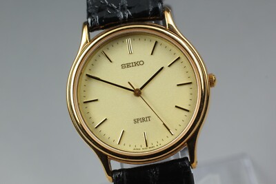 時計 SEIKO SPIRIT 5E31-6040 SEIKO Spirit 5E31-6040 White Dial Quartz Men's Watch Japan | eBay
