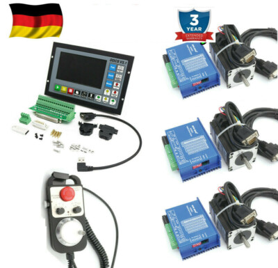 4 Achsen Nema23 2Nm Closed Loop Stepper Motor Driver DDCSV3.1 CNC Controller Kit