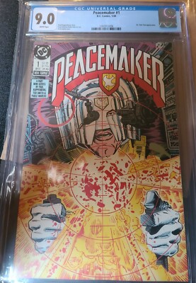 Peacemaker #1 CGC9.0 white HBO MAX! 2nd Season Coming Soon! 1988 Dr. Tzin-Tzin