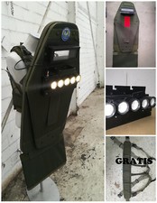 SET: sign VANT-VM / lighting systems / support frame color olive-green