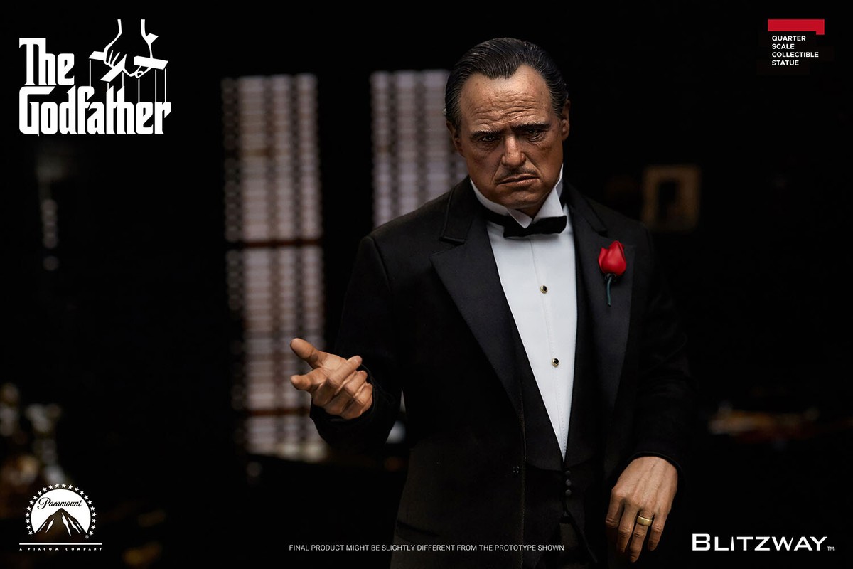BLITZWAY THE GODFATHER 1972 VITO CORLEONE 1/4 SUPERB SCALE STATUE