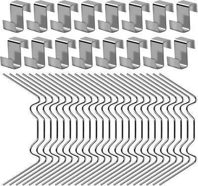 Pack of 25-200X Greenhouse Clips W Wire Clips+Z Overlap Clips Set for Greenhouse