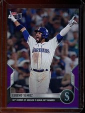 2022 Topps Now #888 Eugenio Suarez Purple Parallel Card #d /25