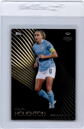 STEPH HOUGHTON 2020-21 TOPPS UEFA WOMENS WCL KNOCKOUT MANCHESTER CITY *16398