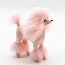 Mini barboncino 4 pollici simulazione animale cane peluche bambola giocattolo ornamento decorazione casa regalo