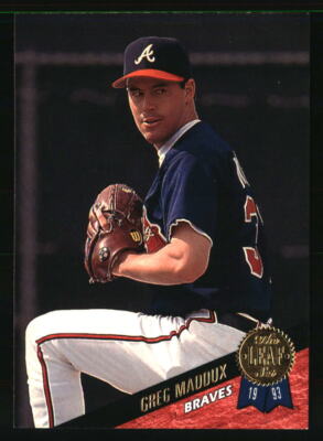 Greg Maddux 1993 Leaf #326 BASEBALL Card | eBay Greg Maddux 1993 Leaf #326 BASEBALL Card | eBay